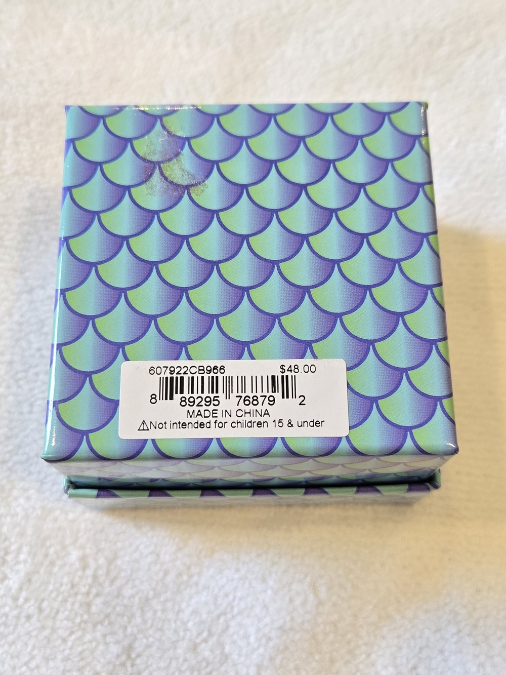 Betsey Johnson NIB Multicolor Seashell Stretch Ring - Picture 5 of 5
